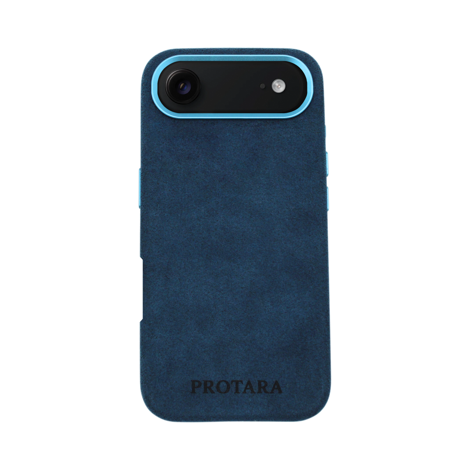 PROTARA Alcantara-Hülle iPhone Air – Ocean Voyage Blue