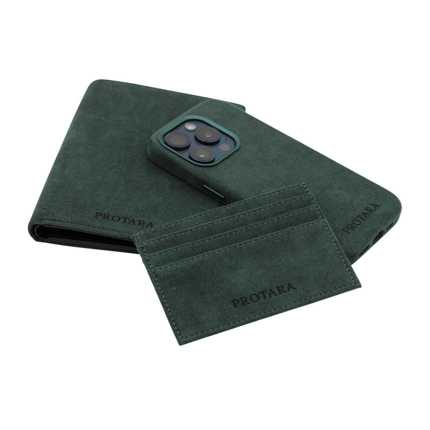 PROTARA Alcantara Passhülle - Expedition Green