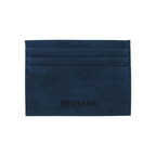 PROTARA Alcantara Kartenetui - Ocean Voyage Blue