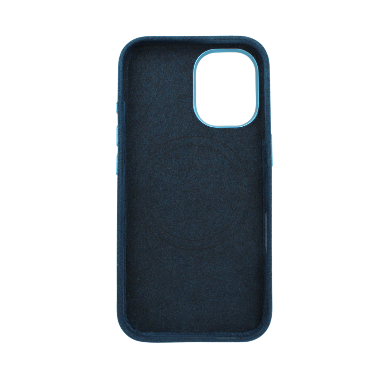 PROTARA Alcantara iPhone 16 Hülle - Ocean Voyage Blue