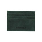 PROTARA Alcantara Kartenetui - Expedition Green